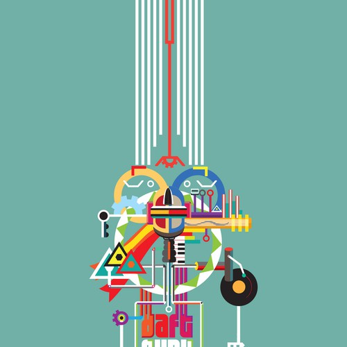 99designs community contest: create a Daft Punk concert poster Design von Boris Jovanovic
