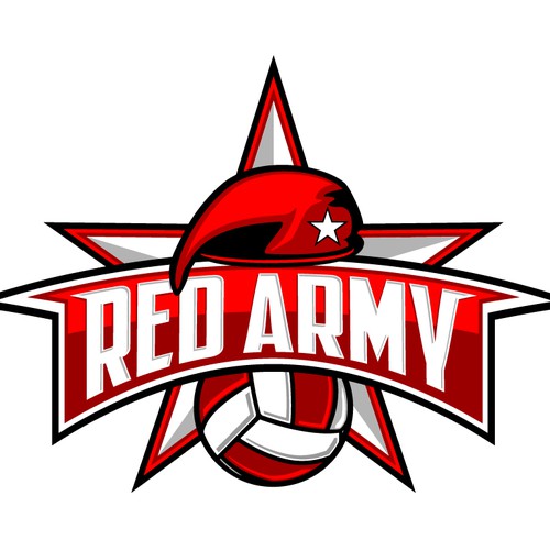 Create a cool, intense, captivating and intimidating logo for a Sports Team - RED ARMY Design by Ultimatum.