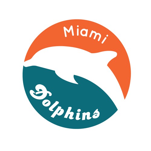 99designs community contest: Help the Miami Dolphins NFL team re-design its logo! Design réalisé par CallieNichole