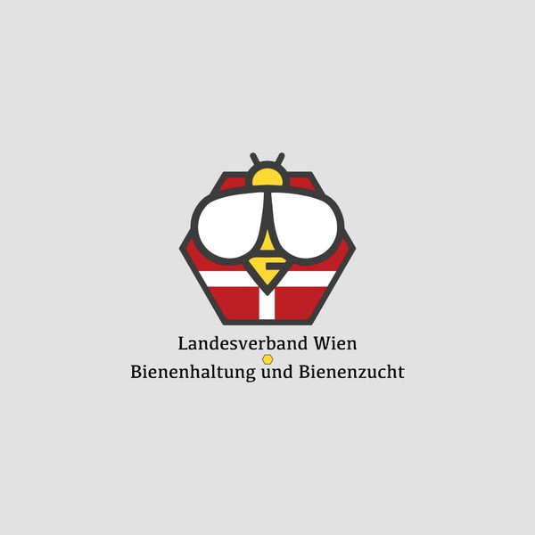 Logokonzept Bienenzucht
