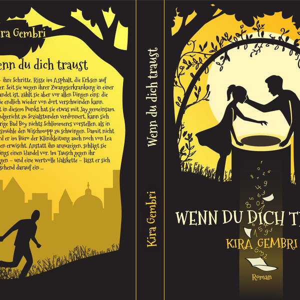 Design by paper.plane titled "Eye-catching cover image for a Young Adult Romance Book (E-Book and Print)"