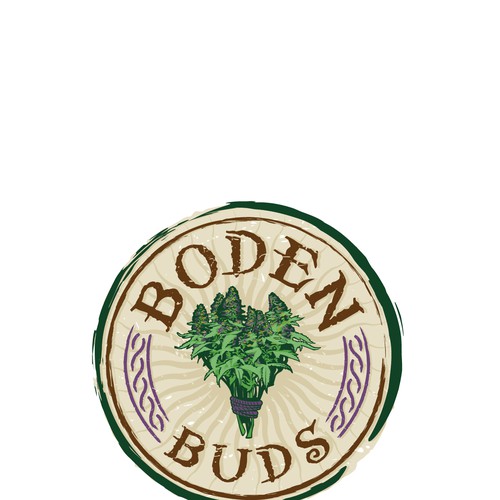 Create old world logo for viking-inspired, medical marijuana farm - "Boden Buds" Design by Mihai Basoiu