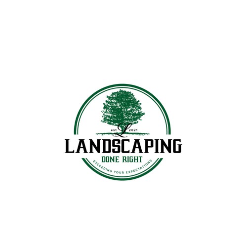 Searching for Clean, Indelible Logo for Landscaping Company Design by Arwen14