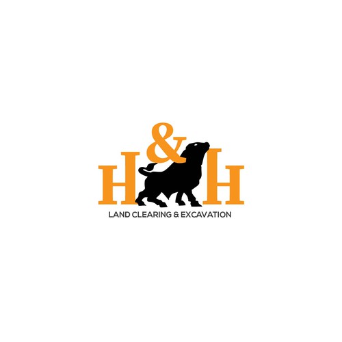 LOGO AND LETTER HEAD FOR H&H LAND CLEARING AND EXEXCAVATION-ontwerp door TT Global Studios™