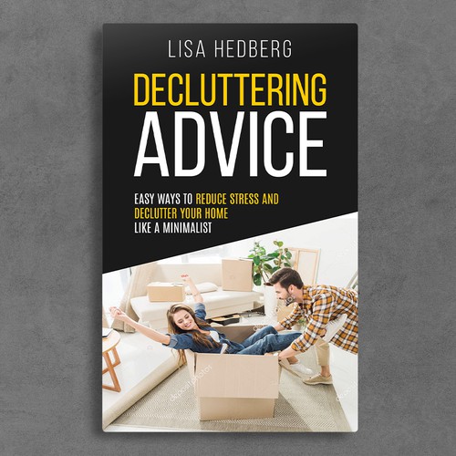 Design a book cover about decluttering your home Design by Adriano - Covers