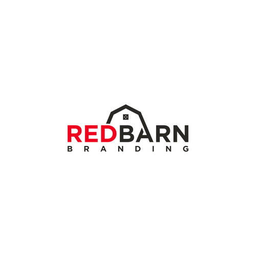 Red Barn without the Farm Design by kidungkonde2018