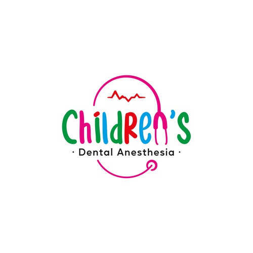 Children’s dental anesthesia company logo Design by +vectorsm