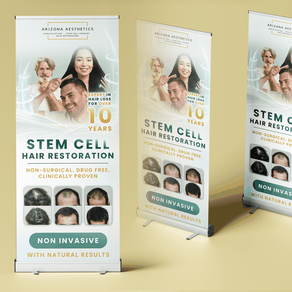 Hair Treatment Signage Design