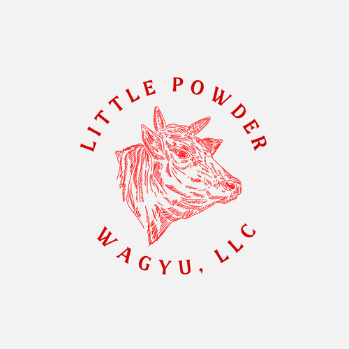 Wagyu Beef and Cattle Logo Promo Design by ankhistos