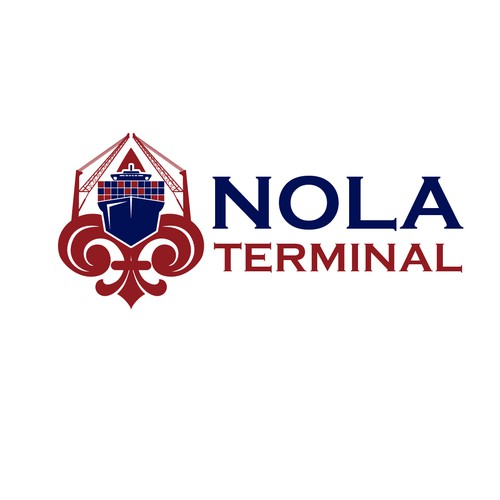 NOLA Terminal Logo Design by Faizio