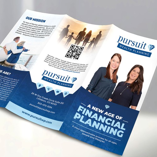 Financial Planning Brochure Design by Alphabet ♥