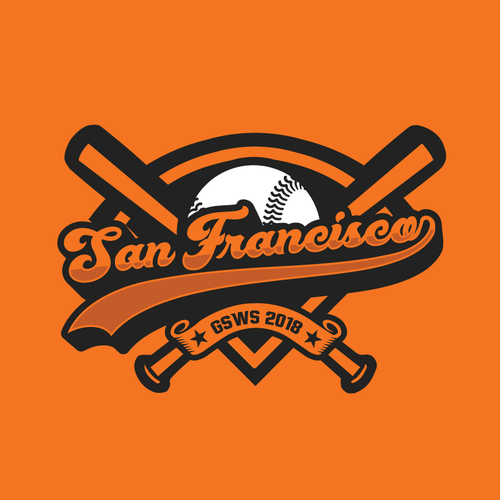 Design a Bold T-Shirt for San Francisco Athletes going to Softball World Series! Design by Cipo Design®