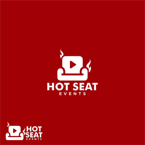 loooogiiさんのImpactful Logo For 'Hot Seat Events' – Learn from Industry Experts Through Livestreams & Events.デザイン