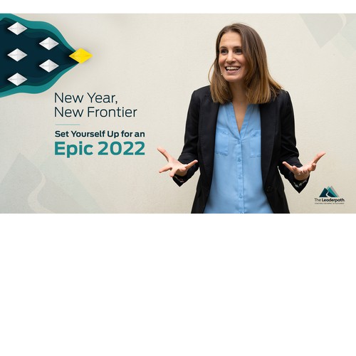 New Year, New Frontier Workshop Banner Design por Web Helper