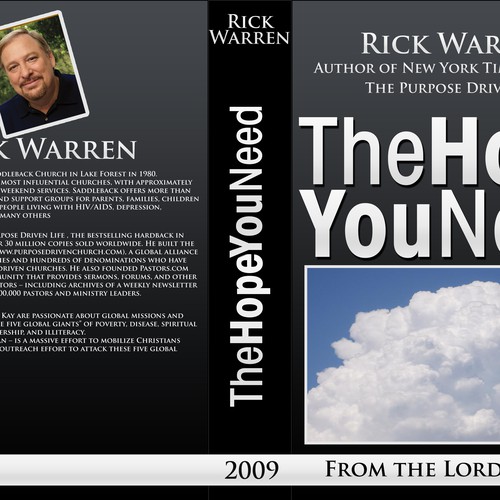 Design Rick Warren's New Book Cover Design von Bjay