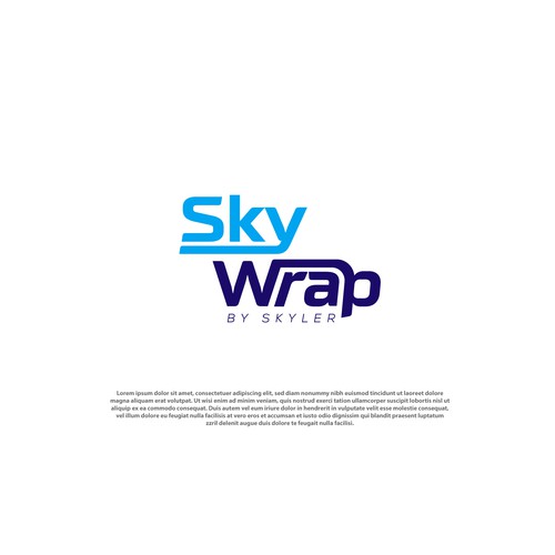 SkyWrap Logo Design by Sagittarius ♂