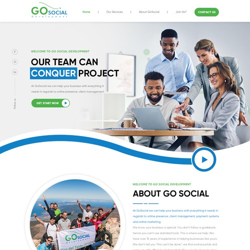 Web development company web-site redesign Design by Webenix Solutions