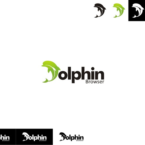 New logo for Dolphin Browser Design by Rifz