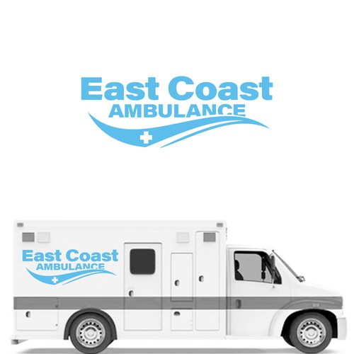 East Coast Ambulance Logo Design réalisé par Police Design