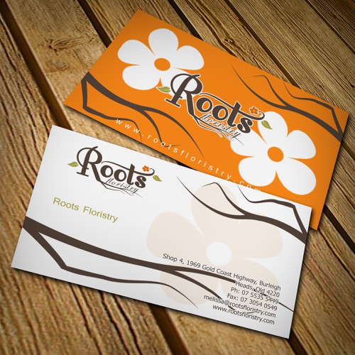 New stationery wanted for Roots Floristry Design by Bondz.carbon