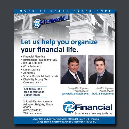 72 Financial needs a new print ad! | Postcard, flyer or ...