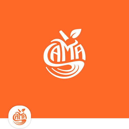 SAMA, 100% fruit juice brand Design by Ammar elkapasa