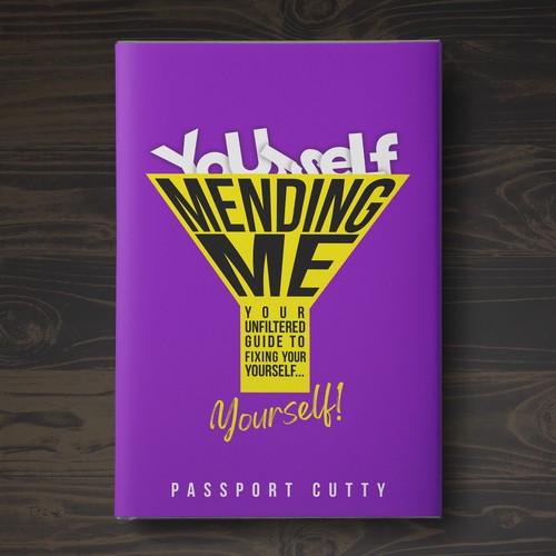 Powerful Book Cover for a No-Nosense Self-Help Book! Design by Aaniyah.ahmed