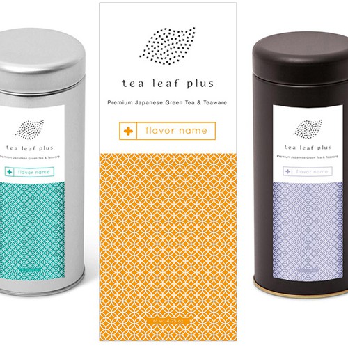 Create a label for Flavored Japanese Tea Tin Design réalisé par Llywellyn