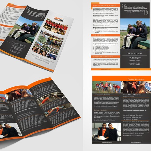 Create the next brochure design for Lake Wales High School Career Academies Design by Nandita Pal