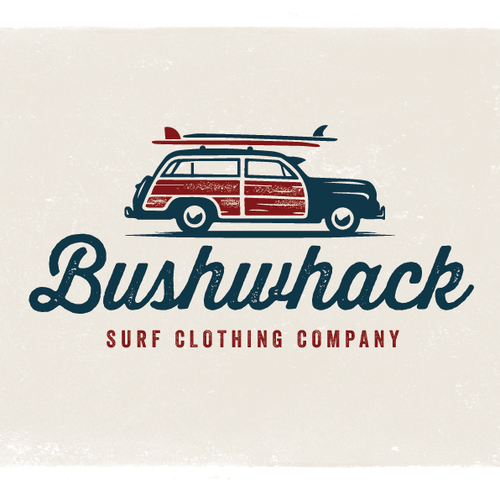 Surf clothing brand (woody car/vw bus)