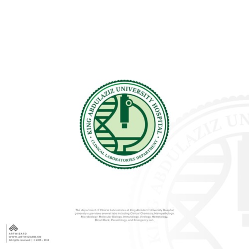 medical laboratory logo