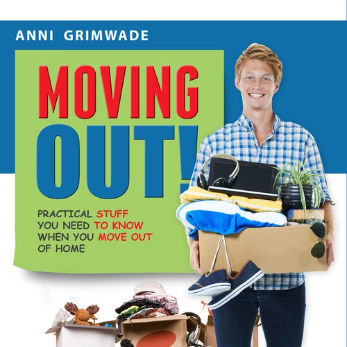 Design a fantastic cover for my book "Moving Out!" Design by A<>Z