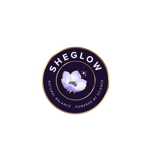 Let's help women glow! Design a beautiful logo for SheGlows Design by QPR
