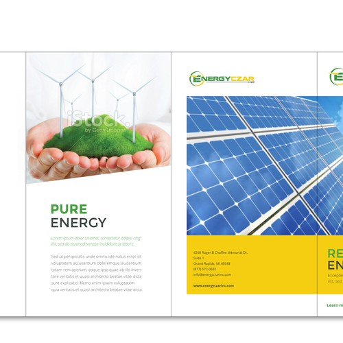 Designs | Sales Brochure For Energy Management Company | Broschüre ...