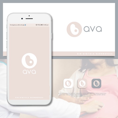 Design Design Digital Midwife App Logo/Icon! por TimRivas28