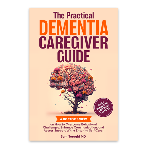 Design Creative Book Cover for Dementia Caregiver Guide Design by Knorpics