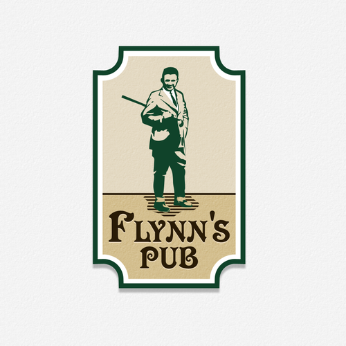Design di Help Flynn's Pub with a new logo di djredsky