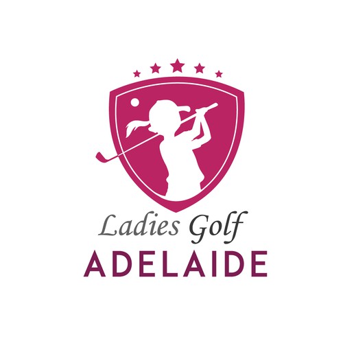 Create a golf logo for ladies Diseño de Avispart