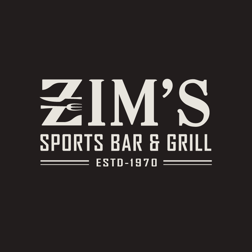 Modernized, bad ass logo for a small town sports bar! Design by Ajoy Paul