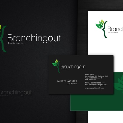 Create the next logo for Branching Out Tree Services ltd. Ontwerp door Pixelivesolution