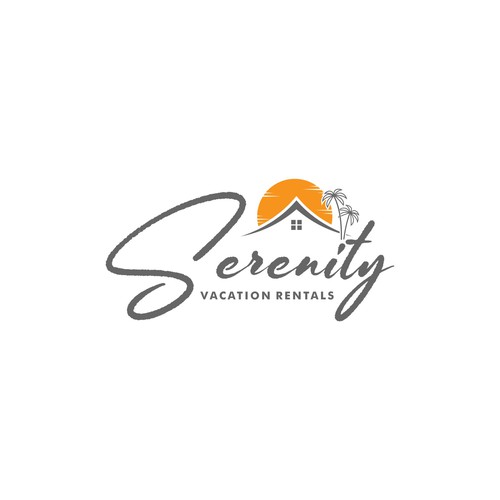 New Vacation home rentals logo for our Airbnb! Design by Dirtymice