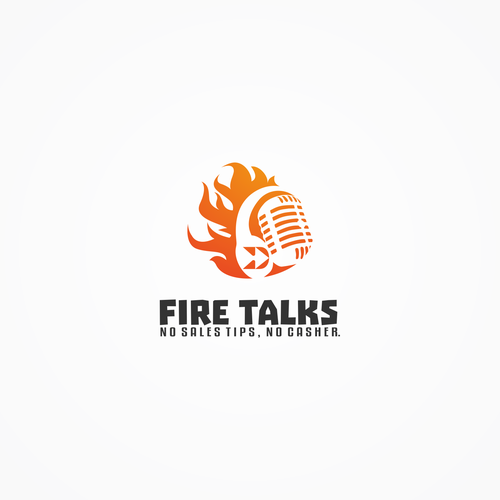 Design a new logo for our season 2 of our Fire Talks show that's strong enough to look like a tier 1 Ontwerp door BLaksono