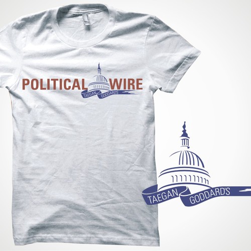 T-shirt Design for a Political News Website Ontwerp door << ALI >>