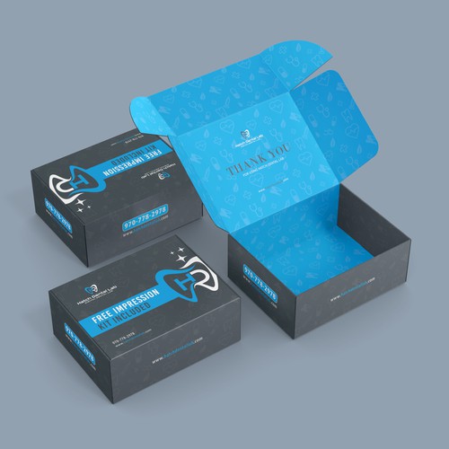 Modern and Attractive Shipping Box Design Design by CUPEDIUM