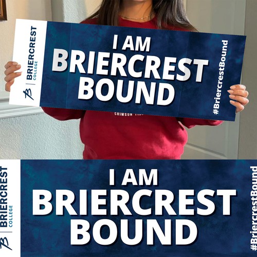 College Acceptance Sign Design by SoftSkills