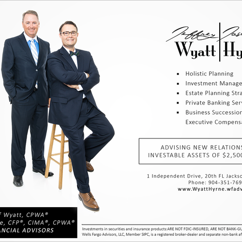 Financial Advisors Seek High End Ad | Postcard, flyer or ...