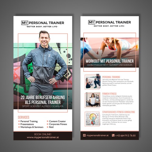 Experienced Personal Trainer And Fitness Professional Looking For Business Flyer Postcard Flyer Or Print Contest 99designs