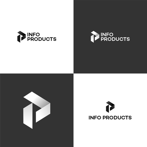 InfoProducts.com - Logo & Branding Design by Barokah_Desain