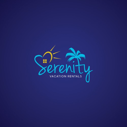 New Vacation home rentals logo for our Airbnb! Design by brigs