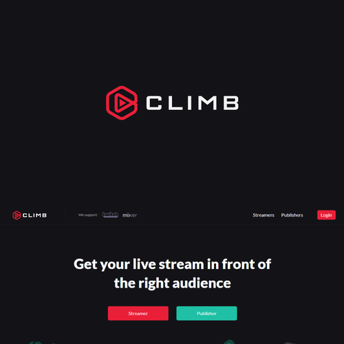 Logo redesign for live stream promotion network Design by suharyadi